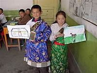 Tibetan Children in Xiahe, China