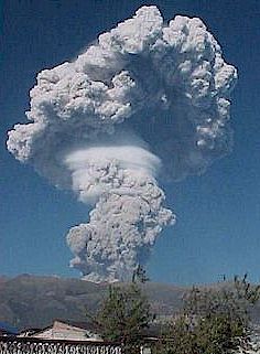 Eruption of Pichincha